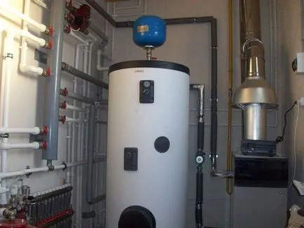 Heat акумулатор за отопление, монтаж на резервоара с ръцете си, система за производство схема