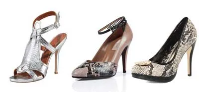 Обувки от змийска специално за сложни дами красивата половина