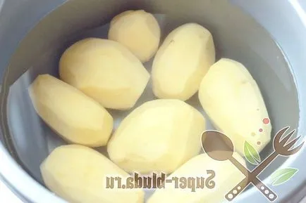 Печени картофи рецепта в тиган с лук и чесън, гарнитура