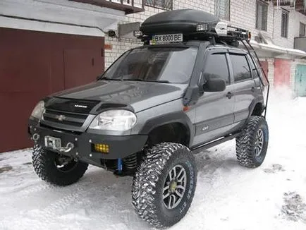 Tuning Niva - Niva - Йети - и сестра й, Chevrolet Niva - rapter