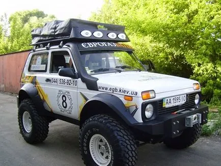 Tuning Niva - Niva - Йети - и сестра й, Chevrolet Niva - rapter