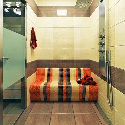 Турска баня в апартамент интериор снимка на
