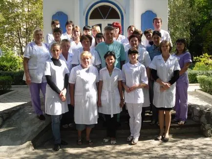 Vassilkovskaya централната болница, която в района на Днепропетровск, е 100 години -