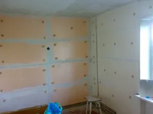 izolație internă a pereților casei sau apartamentului