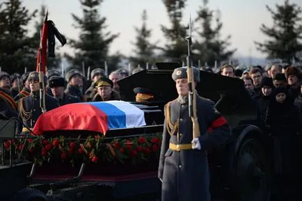 funerar militar de serviciu ritual rit, St. Petersburg