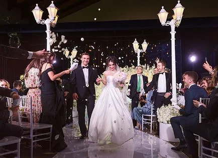 A stílus - La La Lend esküvői Polina és Maxim olvasók, hello! Oroszország