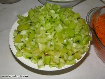 Snack de tomate verzi sunt caucazieni, resturi de gătit amatori