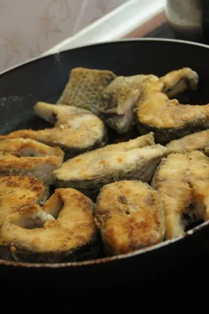 Fried Mullet - fénykép-lépésre főzés receptek