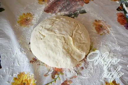 Fried piték káposzta egy serpenyőben recept egy fotó