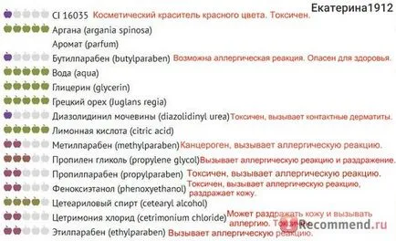 Haj balzsam állandó öröm megerősítése és védelme argánolaj és a dió - „balzsam