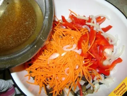 Патладжан на корейски кисели (стъпка по стъпка рецепта със снимки)