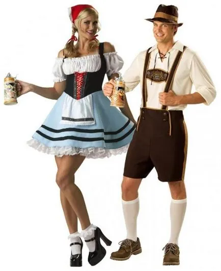 Баварската народна носия (41 снимки) мъжки и женски костюм баварски, за момичета, за парти