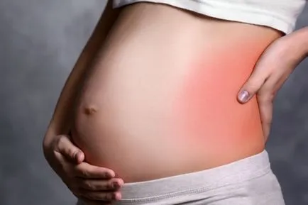 Fájó bal oldalán a terhesség alatt okoz, és mit kell tenni