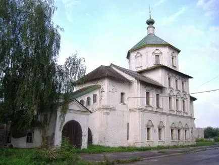 Boris și Biserica Gleb la fotografie