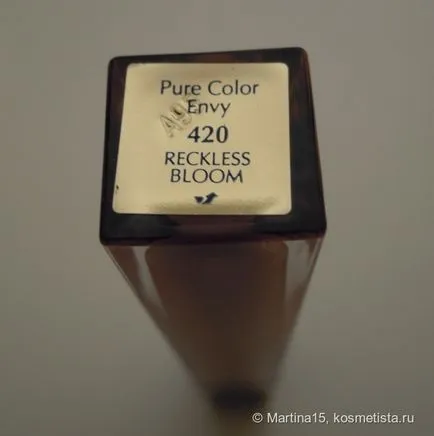 Szájfény estee lauder Pure Color irigység szobrászat fényes # 420 vakmerő virágzás vélemények