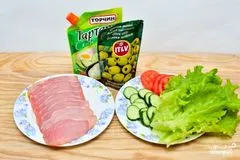 Sandwich - mint Subway - lépésről lépésre recept fotók