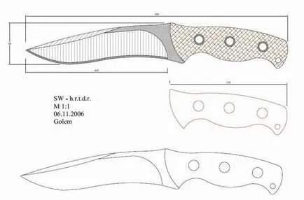 Чертежи изпълнения ножове 10 (Art