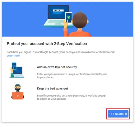 Hogyan védi a google mail kettős hitelesítés