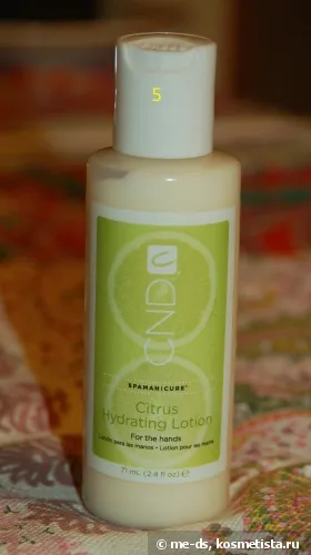 Citrus hangulat CND citrus spamanicure vélemények