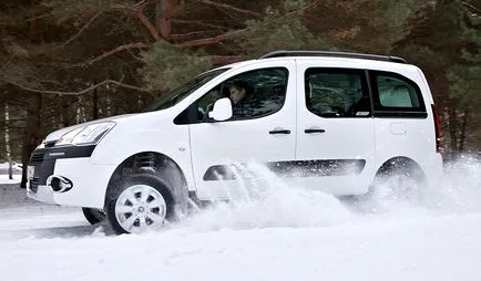 Citroen Berlingo a primit modificari Trek off-road - test drive