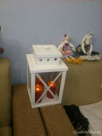 Decorative „Lantern“ din ceea ce a fost la îndemână