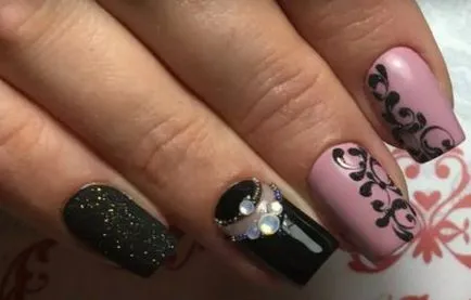 Nail Design Exclusive - fotó elegáns manikűr