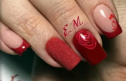 Nail Design Exclusive - fotó elegáns manikűr