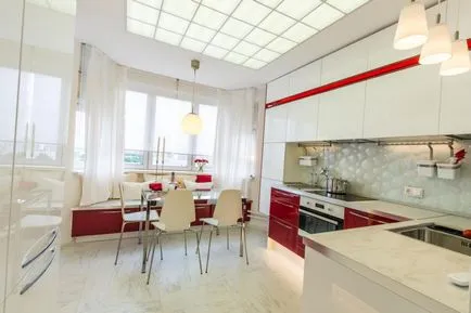 Кухня дизайн н 44тон с панорамен прозорец (42 снимки) как да направите свои собствени ръце, ръководство, снимки и видео уроци