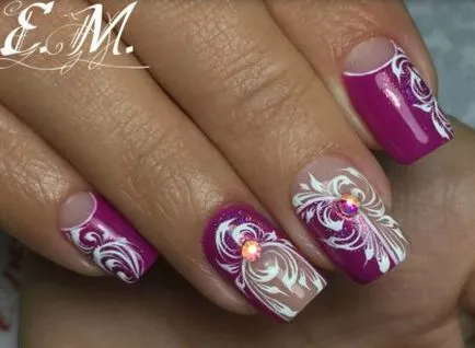 Nail Design exclusiv - fotografie manichiură elegant