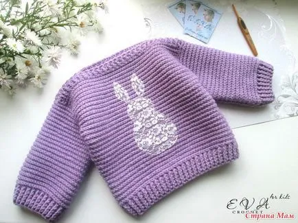 Детски пуловер - сладко зайче - (кука) - Начало майки