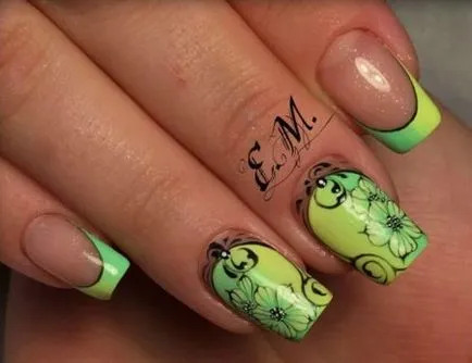 Nail Design Exclusive - fotó elegáns manikűr