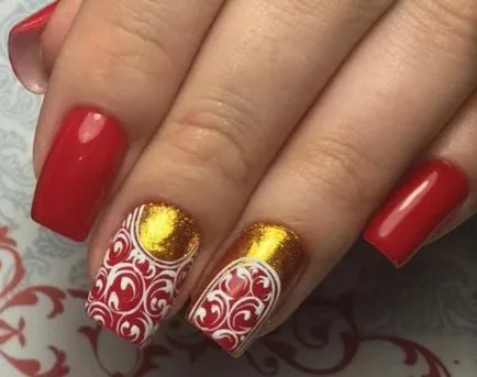 Nail Design Exclusive - fotó elegáns manikűr