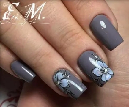 Nail Design Exclusive - fotó elegáns manikűr