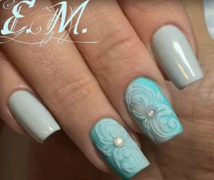 Nail Design Exclusive - fotó elegáns manikűr