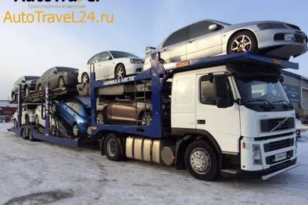vehicule de livrare - Transportor auto masini de transport care transportă autovehicule Transportor auto
