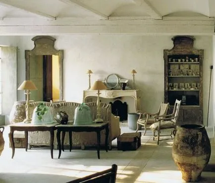 Proiectat în stilul de Provence decor, mobilier, decor