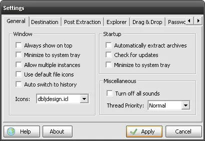 ExtractNow - лесен за използване инструмент за отваряне на архивите