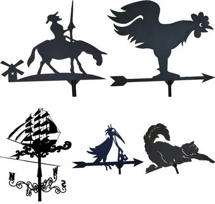 Weathervane cu mâinile lor, avega