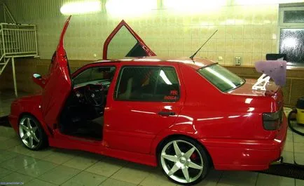 Volkswagen Vento Tuning saját kezét