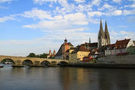 Regensburg Németország és látnivalók