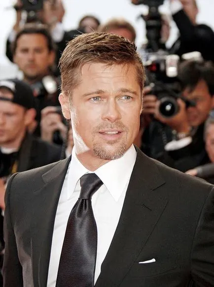 Az az elképzelés, férfi frizurák Brad Pitt