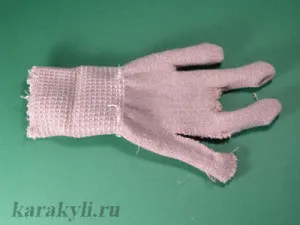 Indian - hack de mănuși, Scribble