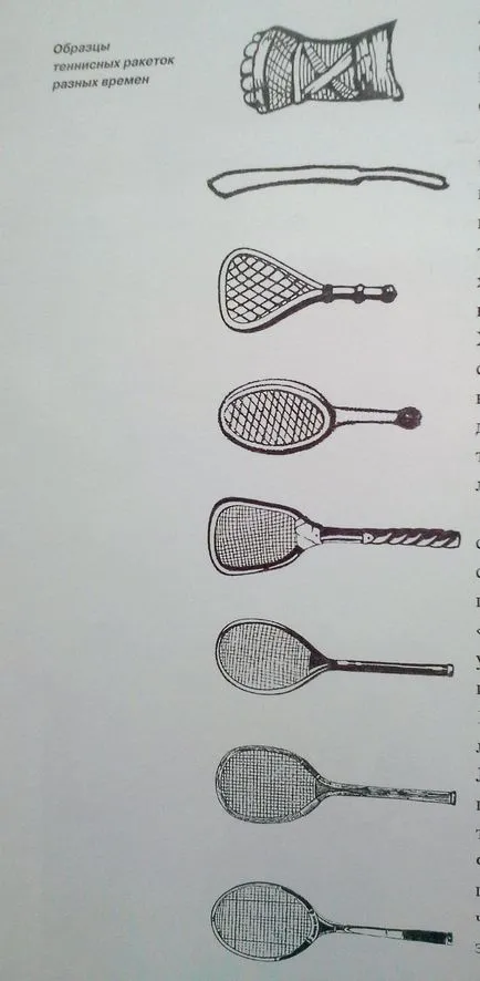 Историята на тенис ракета - ракети - тенис история - за тенис - клуб 