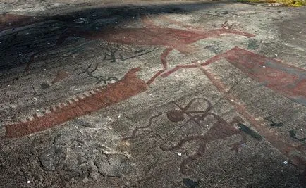 Карелски скалните рисунки на Бяло море и Онежко