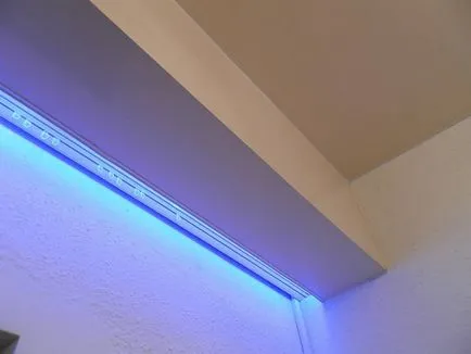 Eaves suspend lumini plafon cu LED-uri de bandă zakarniznaya pentru poliuretan