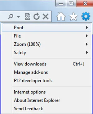 Как да промените местоположението изтегляне на файлове в Internet Explorer, разтвор