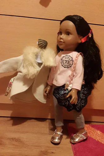 Așa cum am cusut rochie pentru Barbie