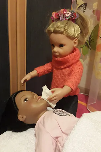 Așa cum am cusut rochie pentru Barbie