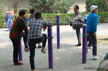 Hogyan pihenni a kínai Beijing Park