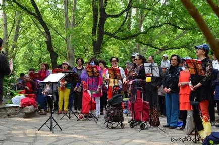 Hogyan pihenni a kínai Beijing Park